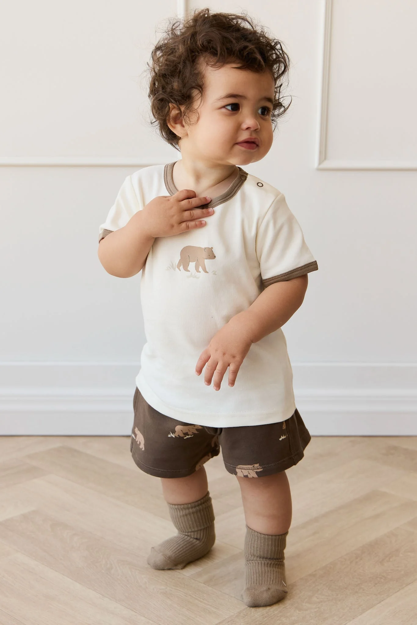 Pima Cotton Erik Tee - Buddy Bear Cloud - Image 8