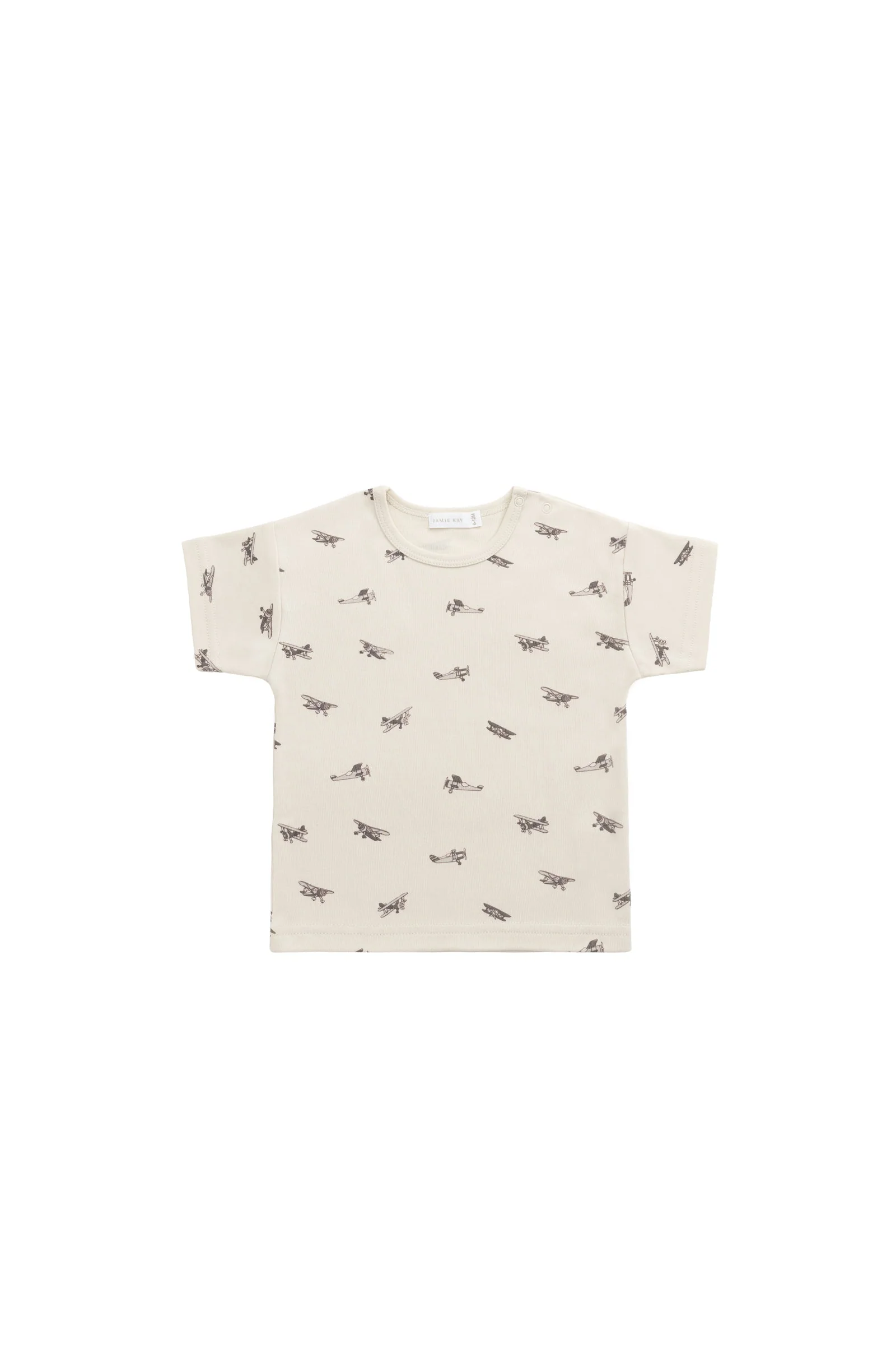 Pima Cotton Hunter Tee - Avion Oat - Image 2