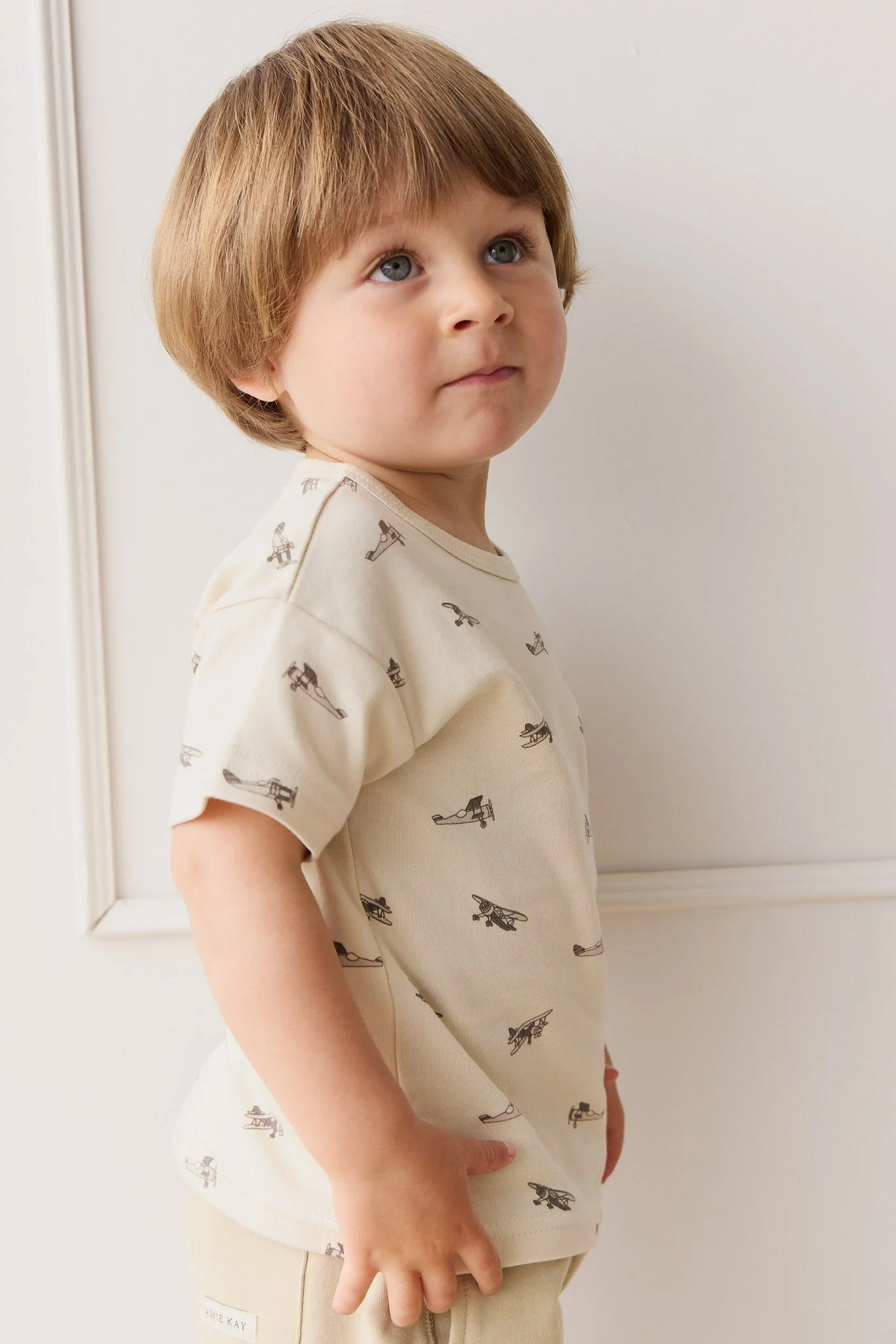 Pima Cotton Hunter Tee - Avion Oat - Image 3
