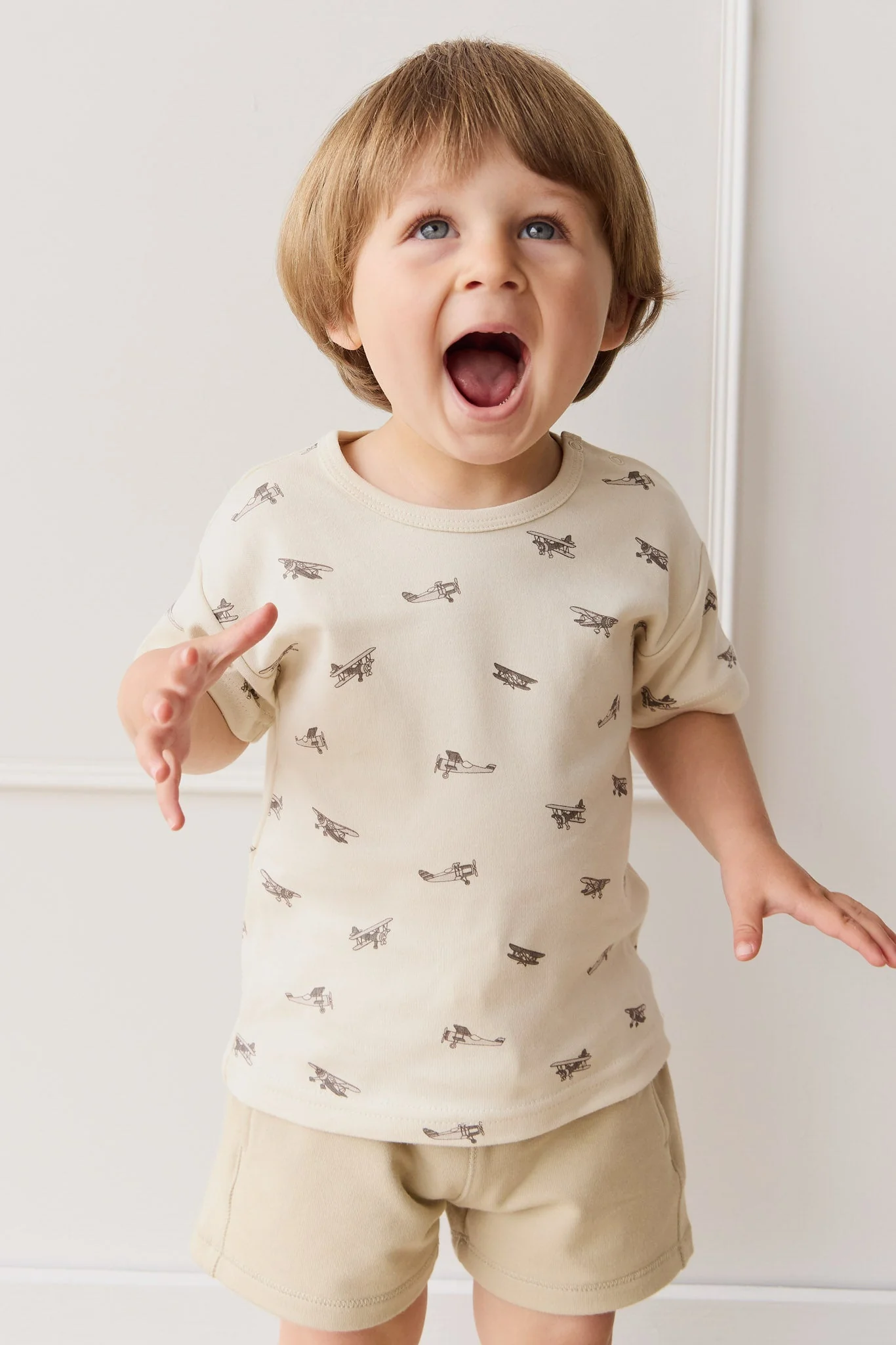 Pima Cotton Hunter Tee - Avion Oat - Image 4