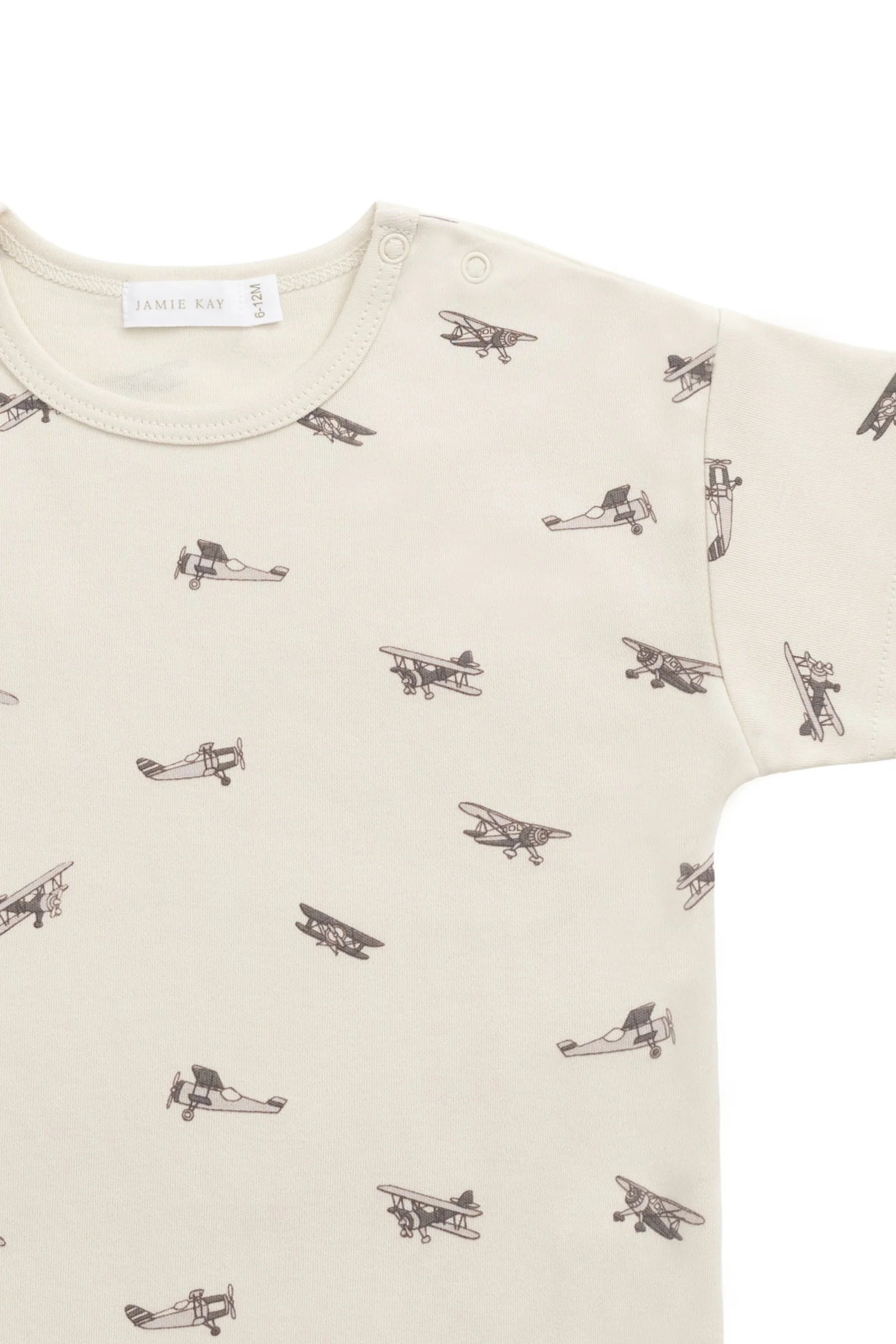 Pima Cotton Hunter Tee - Avion Oat - Image 6