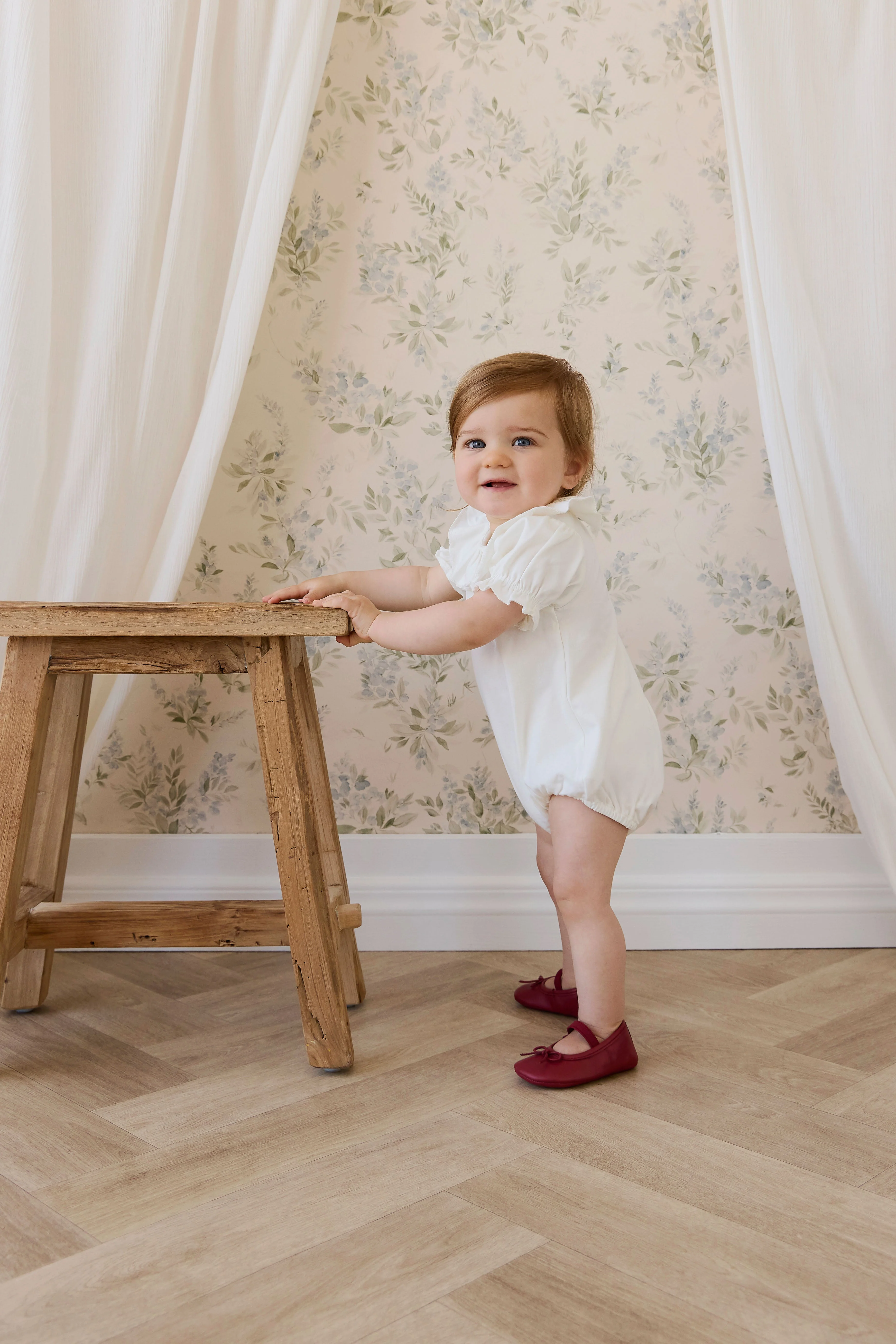 Pima Cotton Livvy Bodysuit-Parchment - Image 3