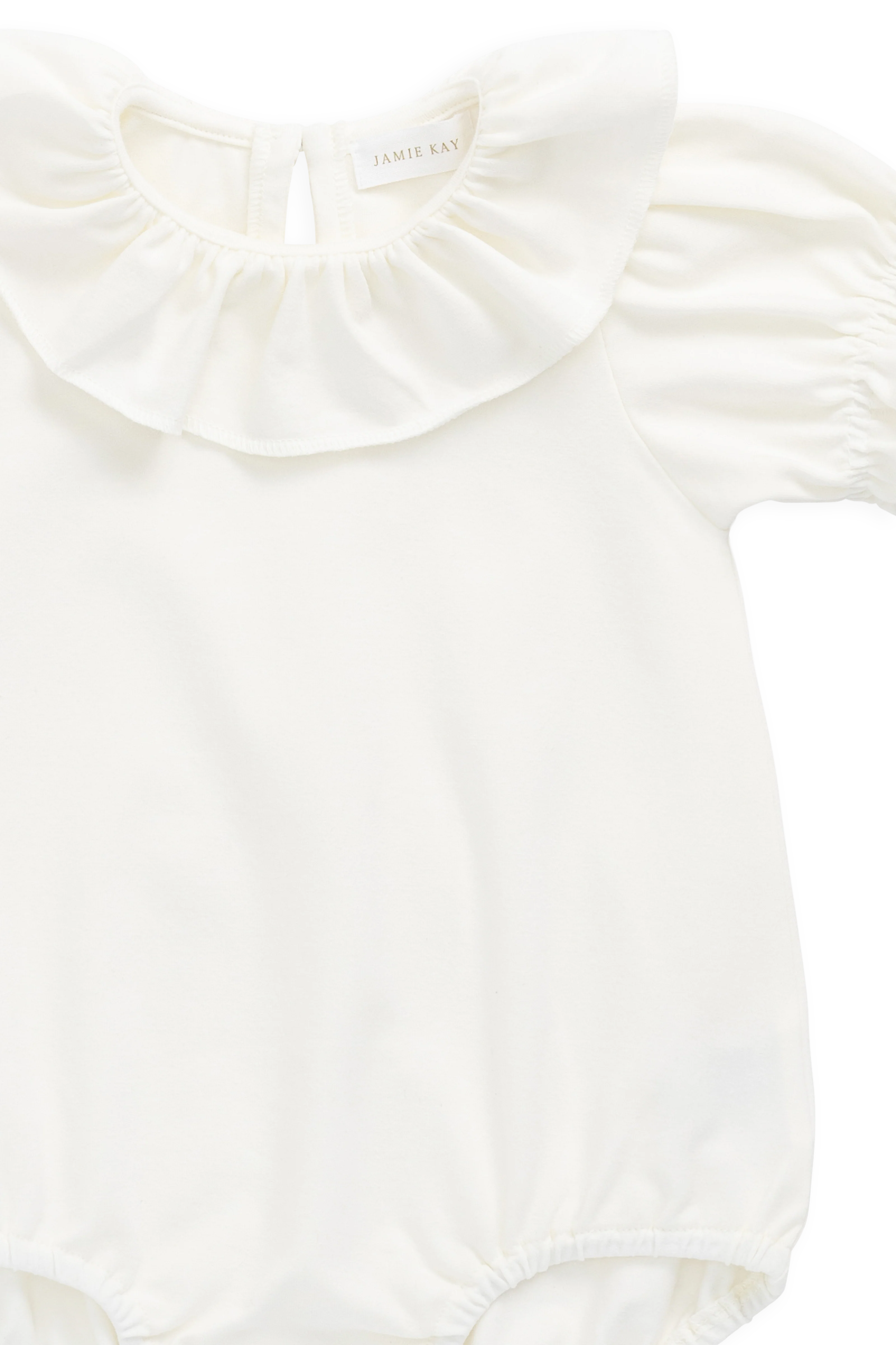 Pima Cotton Livvy Bodysuit-Parchment - Image 7