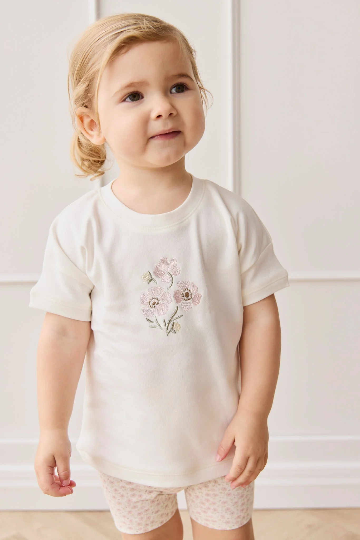 Pima Cotton Mimi Top - Parchment Penelope Rose Quartz - Image 6