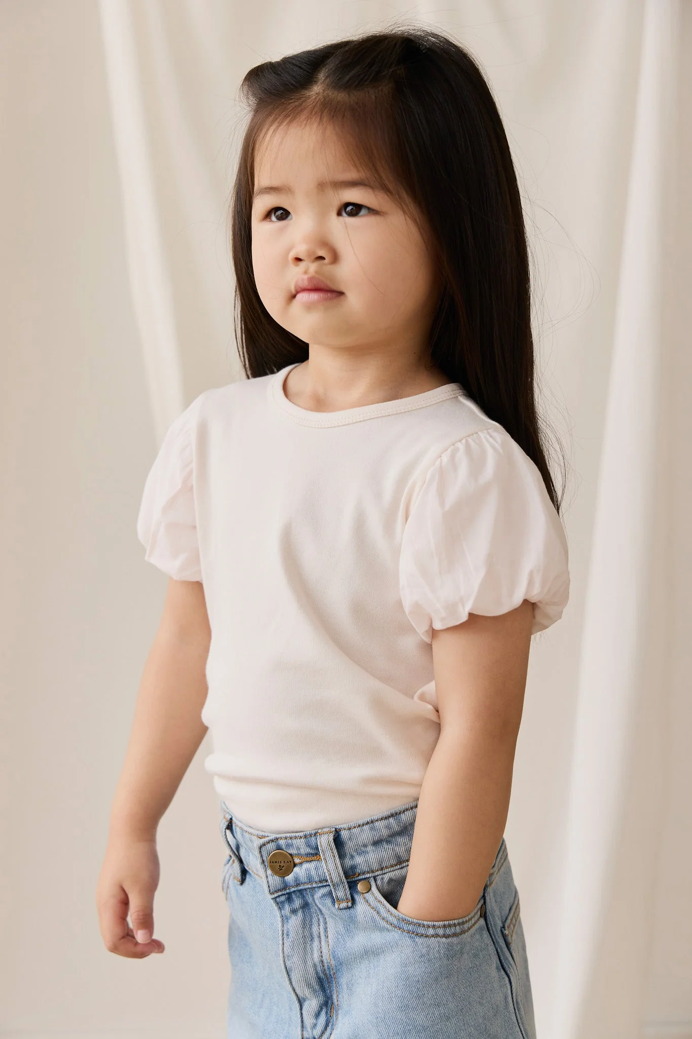 Pima Cotton Myla Top - Blushed Rose - Image 3