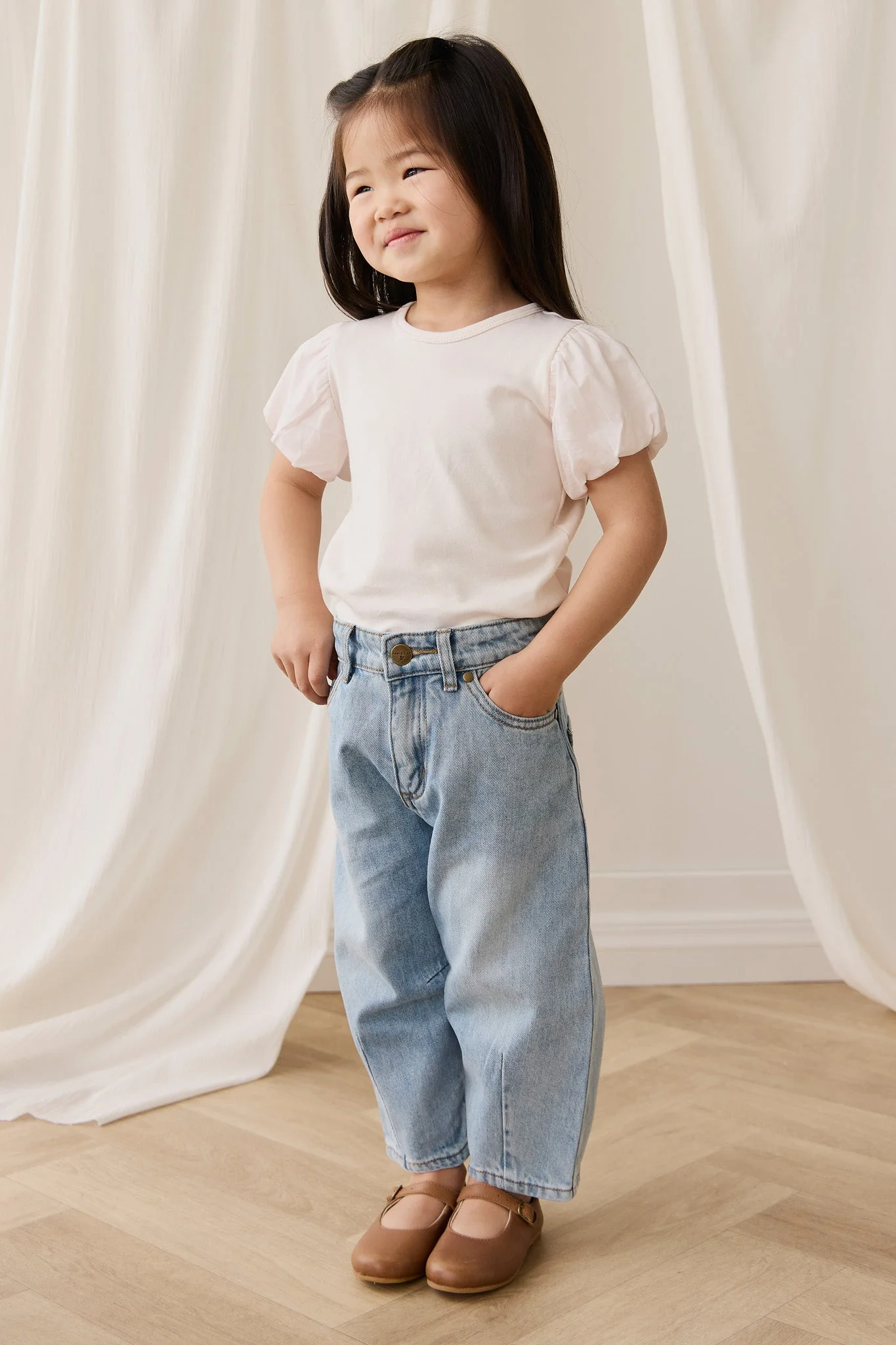 Pima Cotton Myla Top - Blushed Rose - Image 4