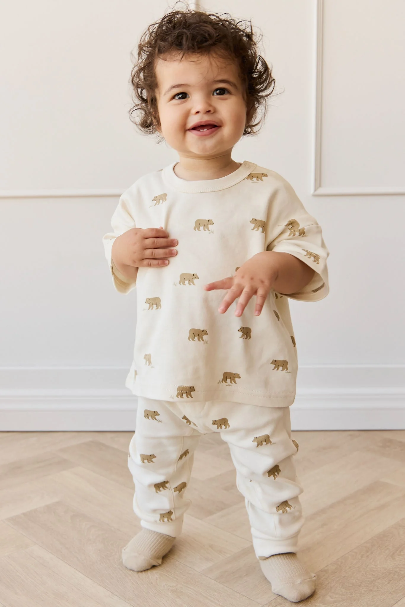 Pima Cotton Wesley Pant - Cub Walk Samoyed - Image 5
