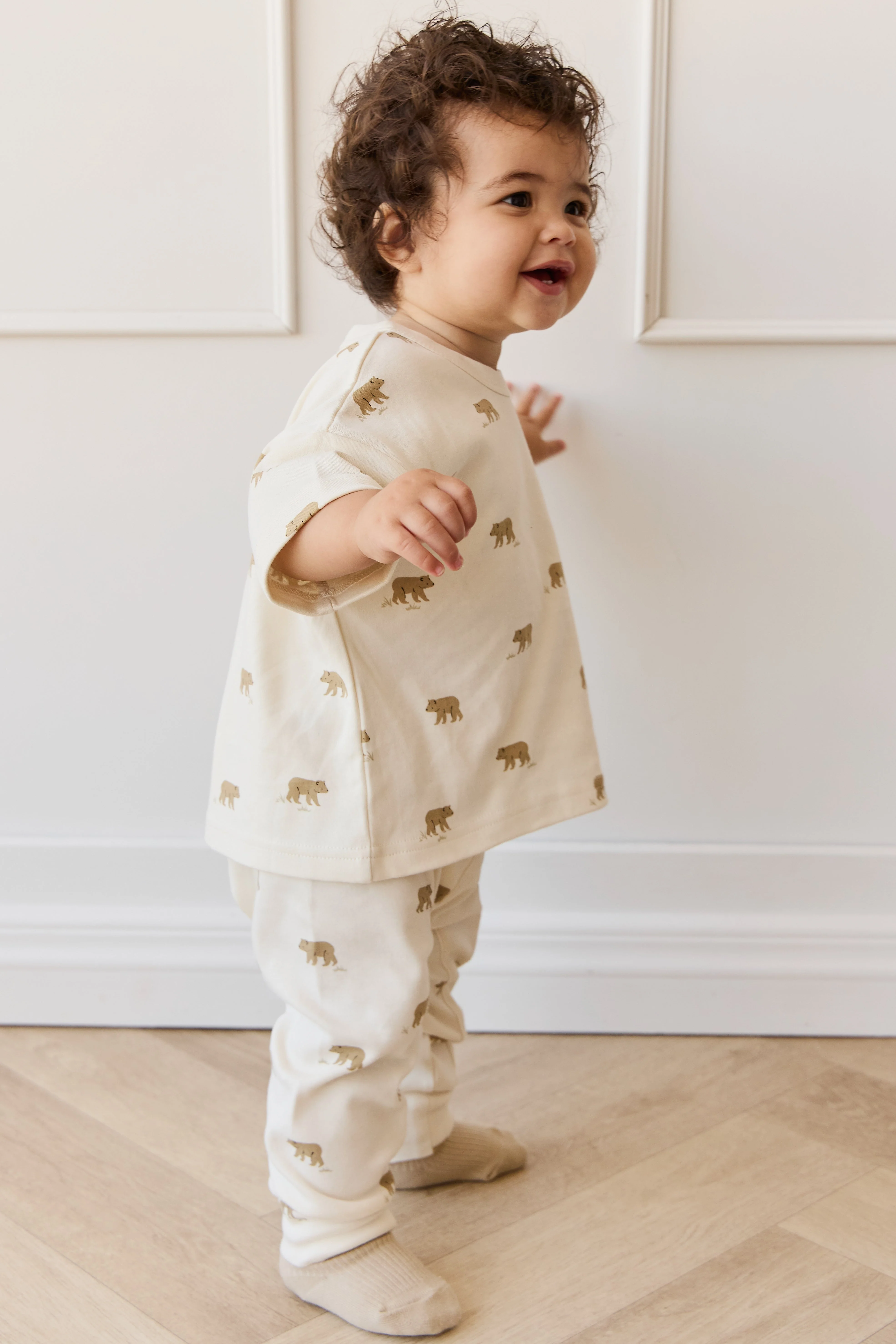 Pima Cotton Wesley Tee - Cub Walk Samoyed - Image 6
