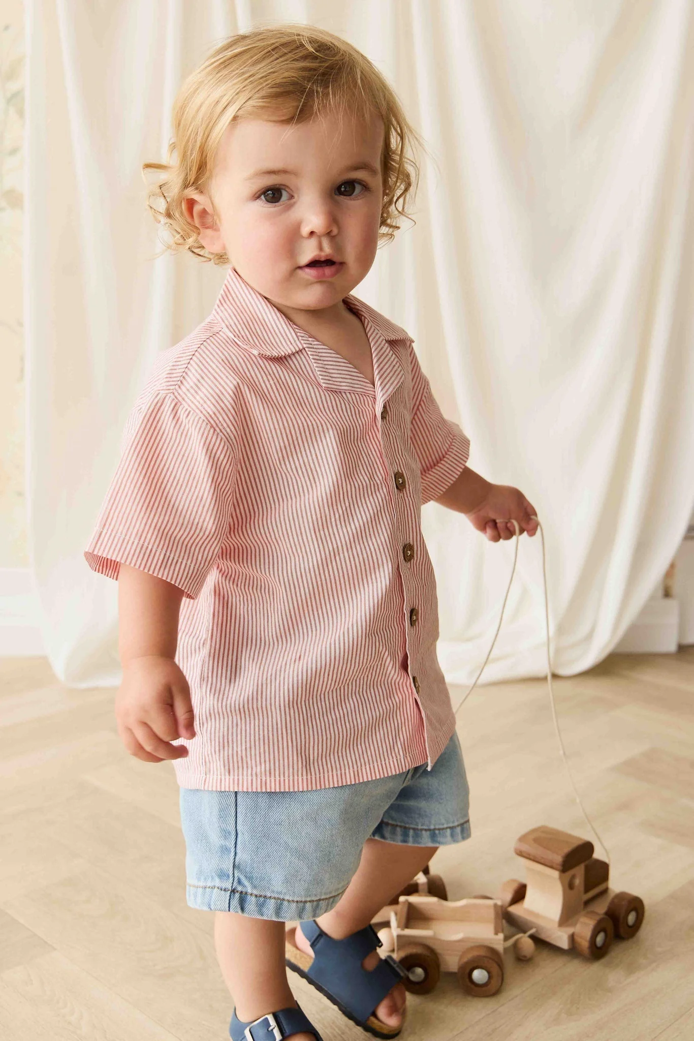 Reid Denim Short - Antique Blue - Image 6