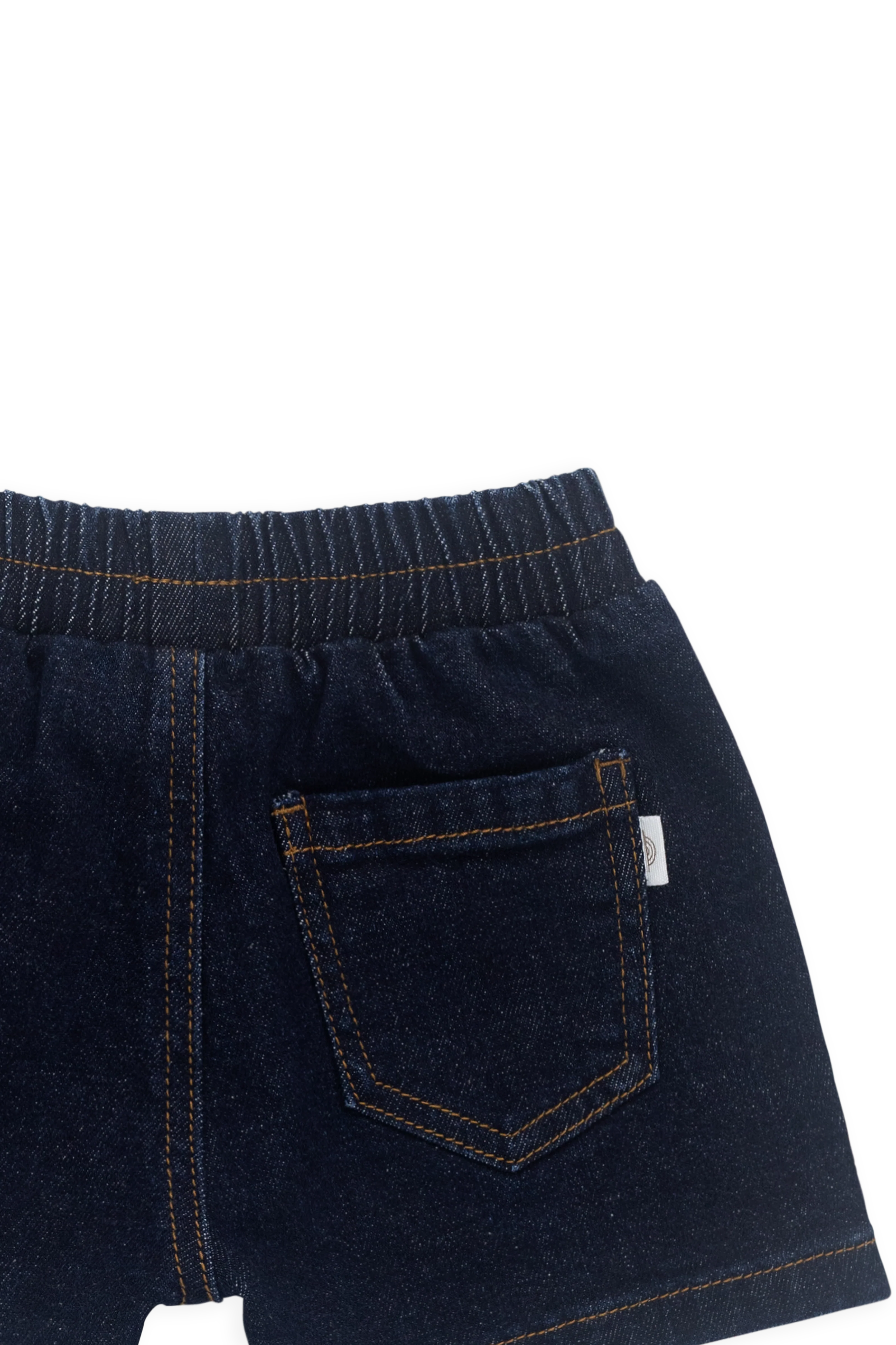 Reid Denim Short-Mid Indigo Denim - Image 6