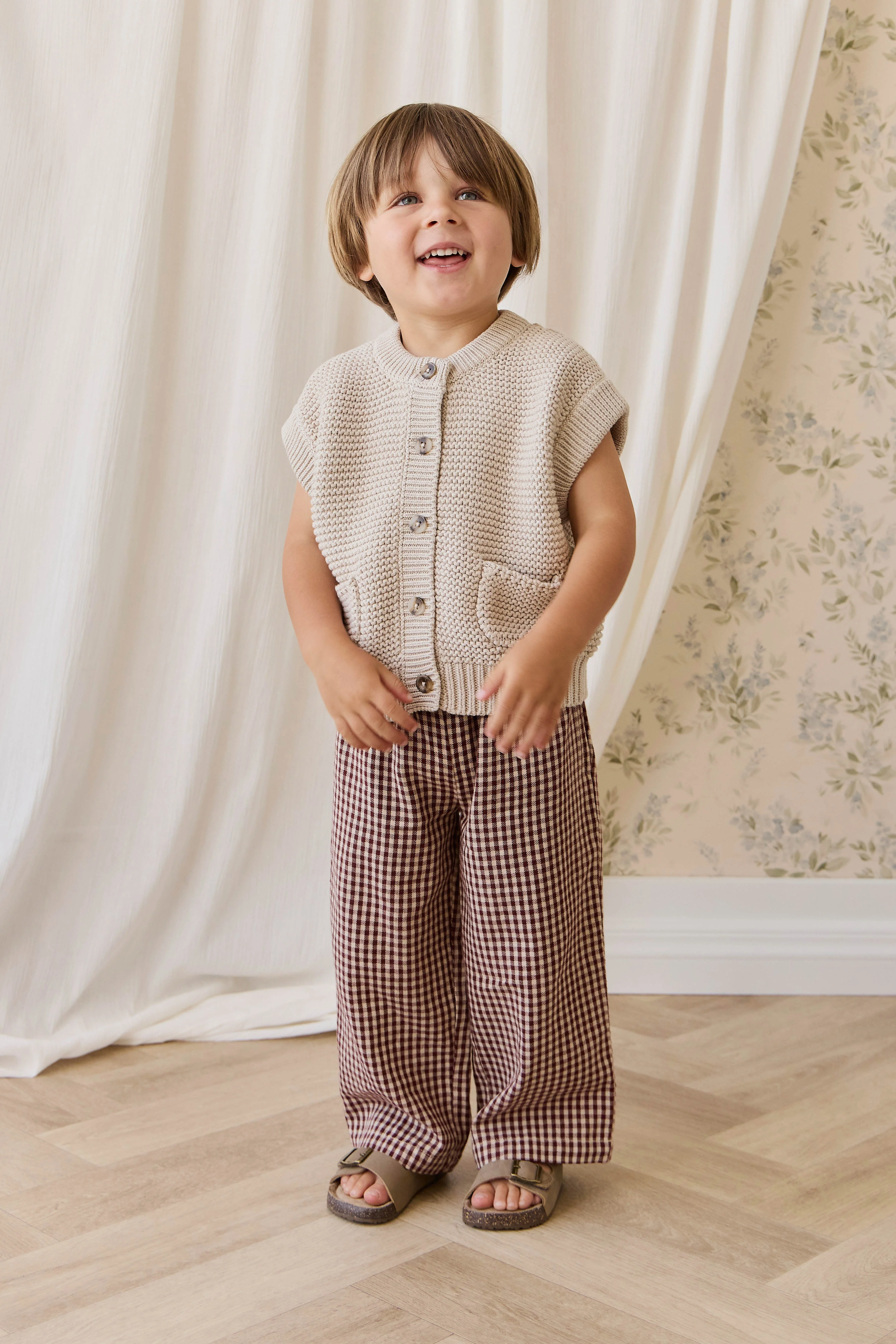 Rome Knit Vest-Oat - Image 11