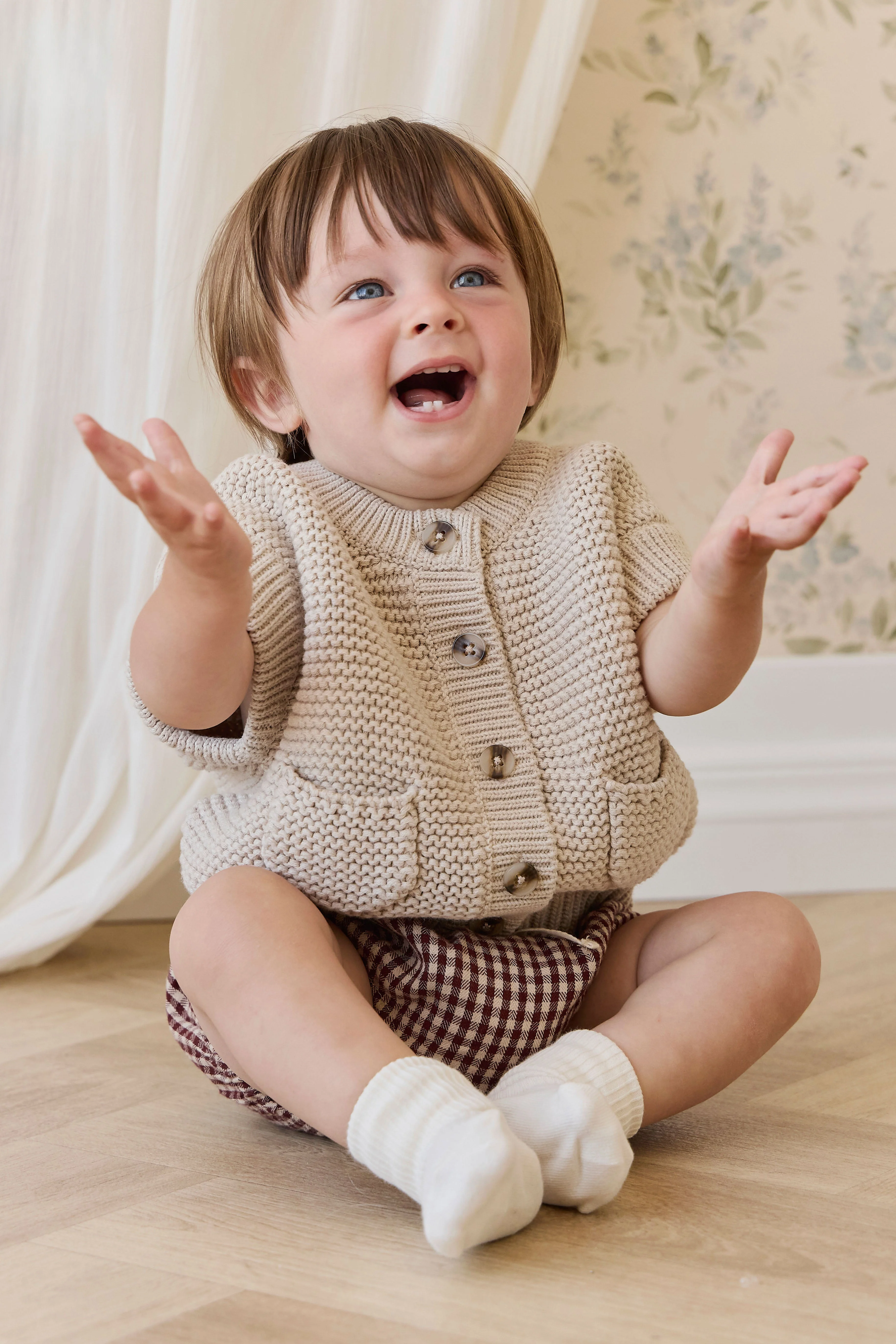 Rome Knit Vest-Oat - Image 12