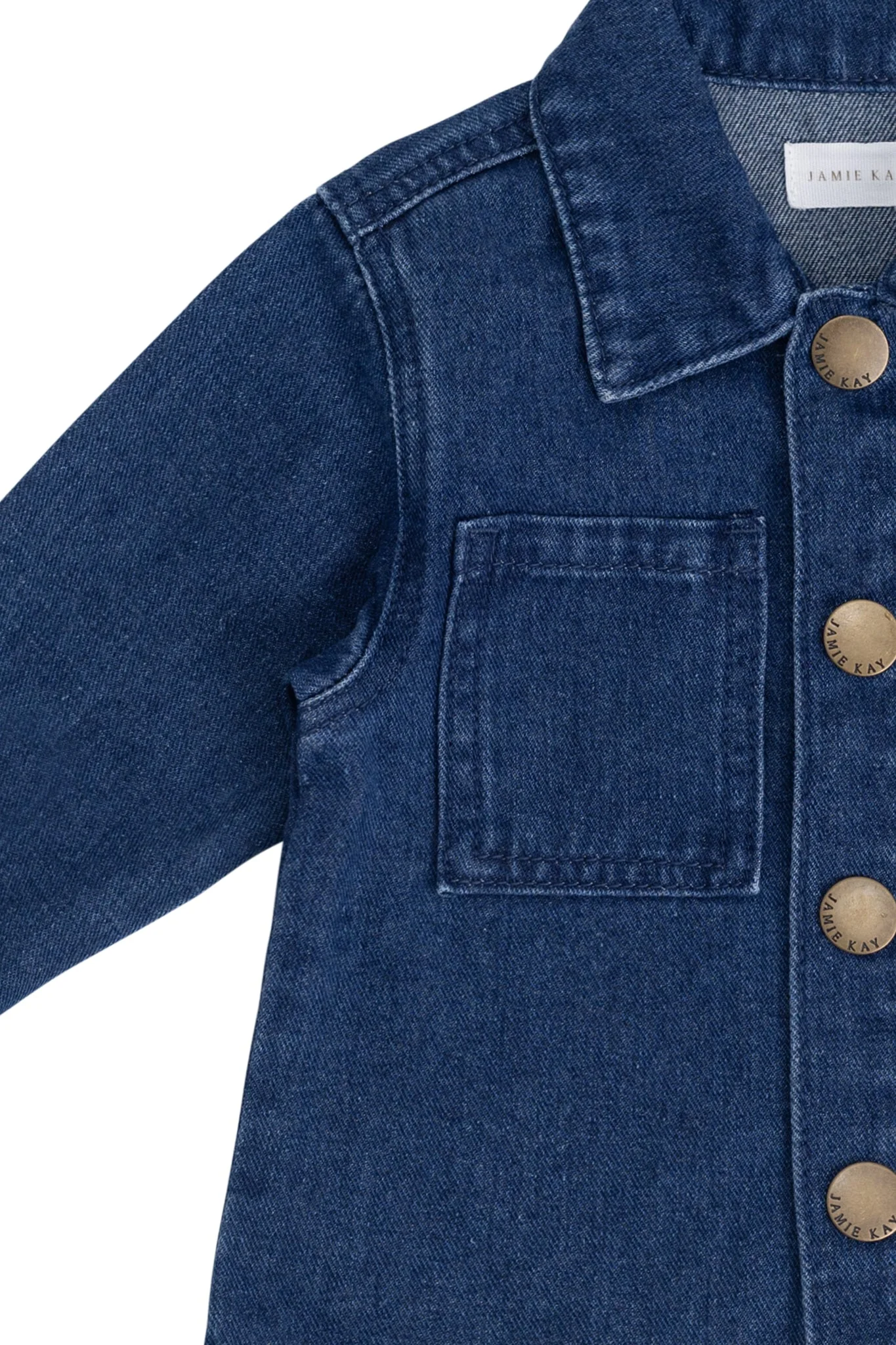 Romeo Jacket - Mid Wash Denim - Image 8
