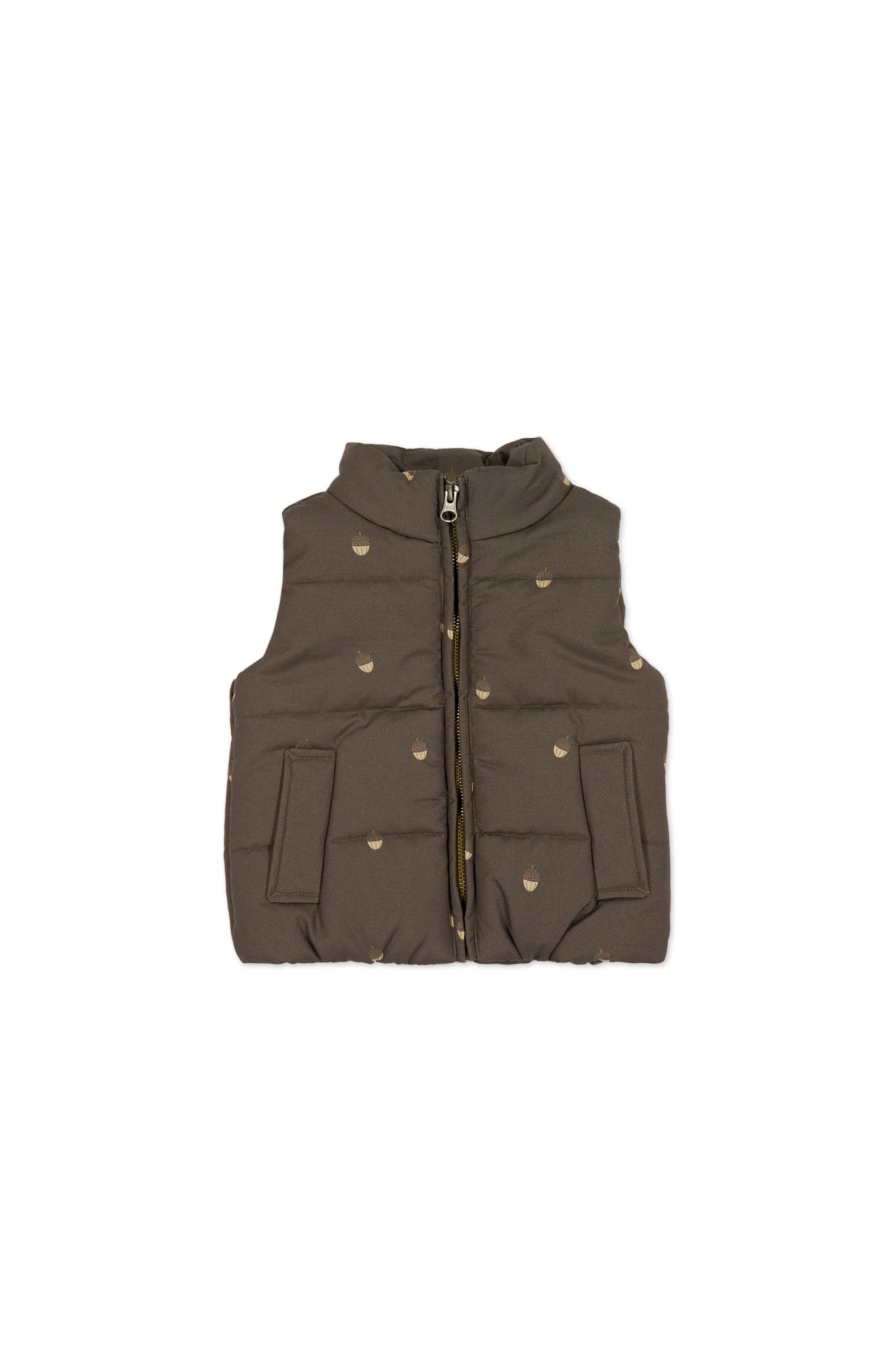 Rudi Puffer Vest - Acorn Wolf - Image 2