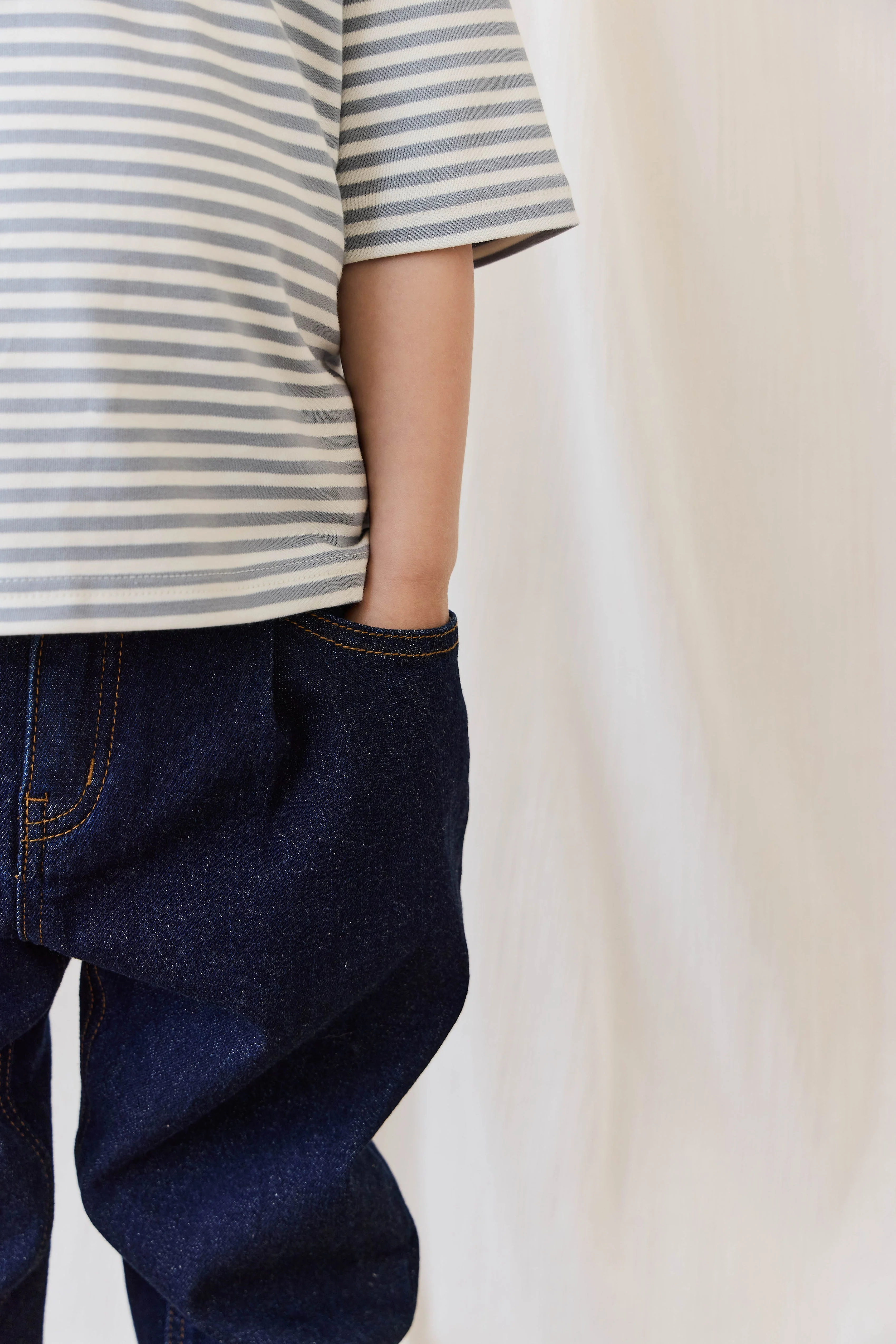 Rueben Pant-Mid Indigo Denim - Image 3