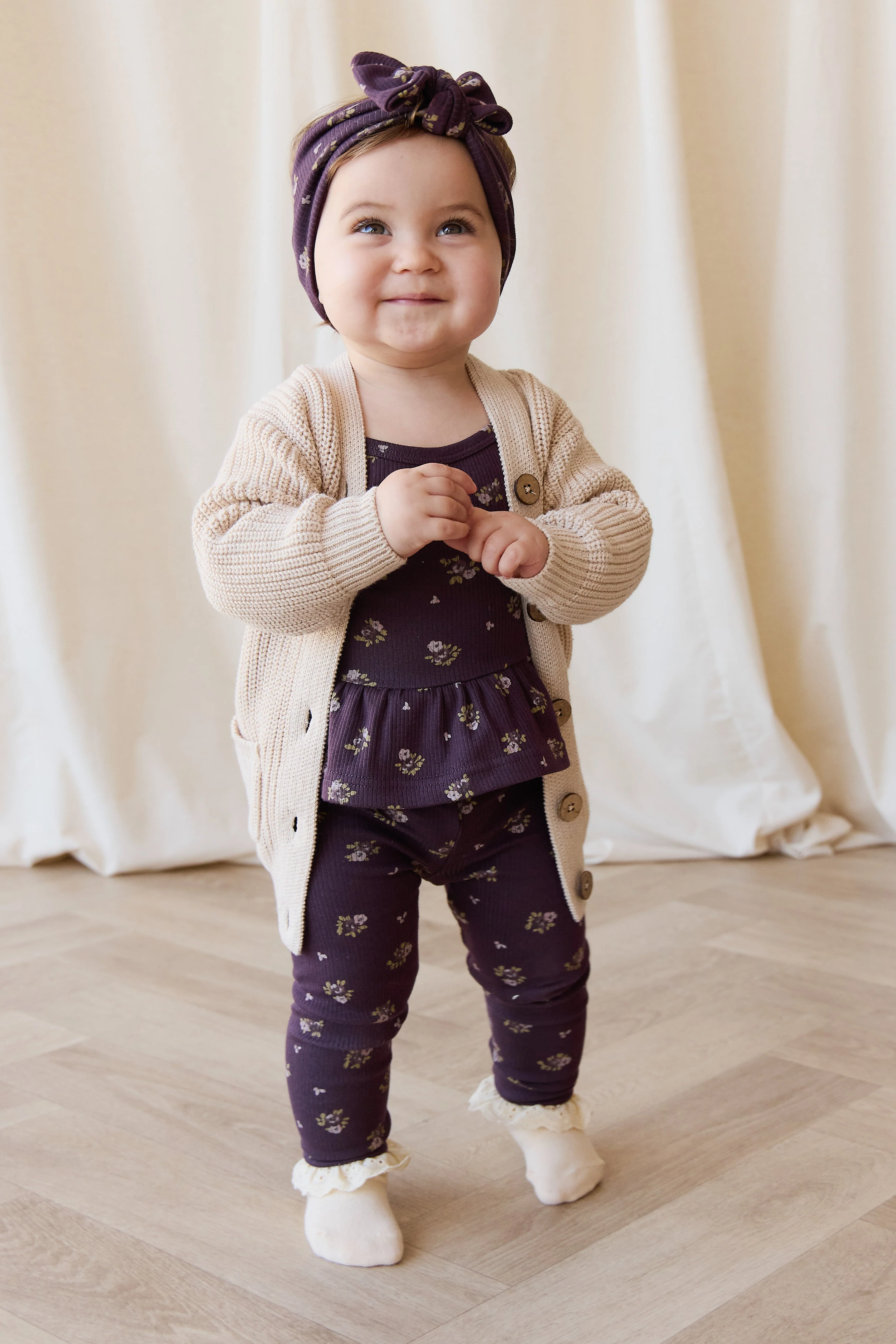 Siena Cardigan - Oatmeal Marle - Image 3