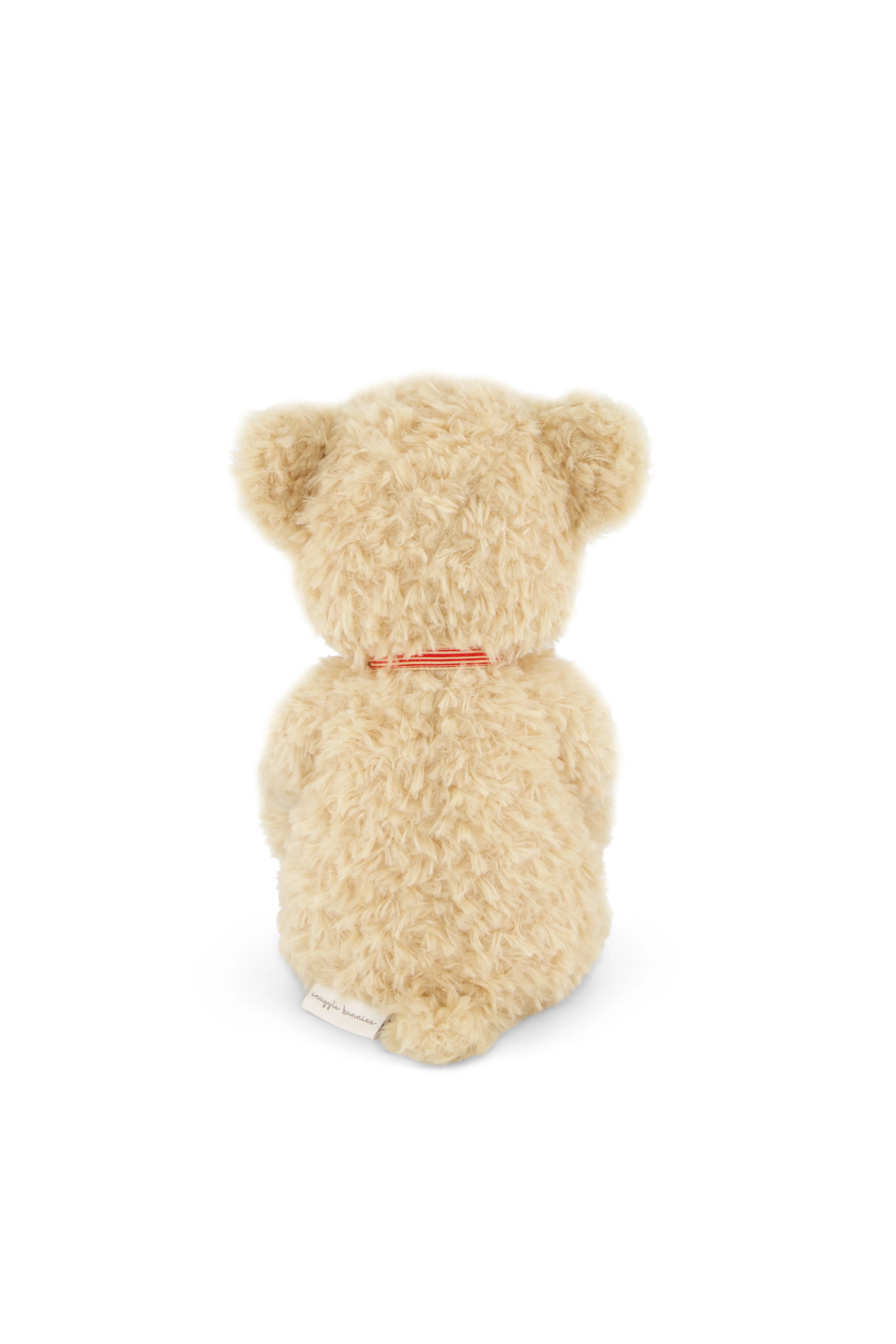 Snuggle Bunnies - Arthur the Bear - Arthur with Red Stripe Bow - Image 6
