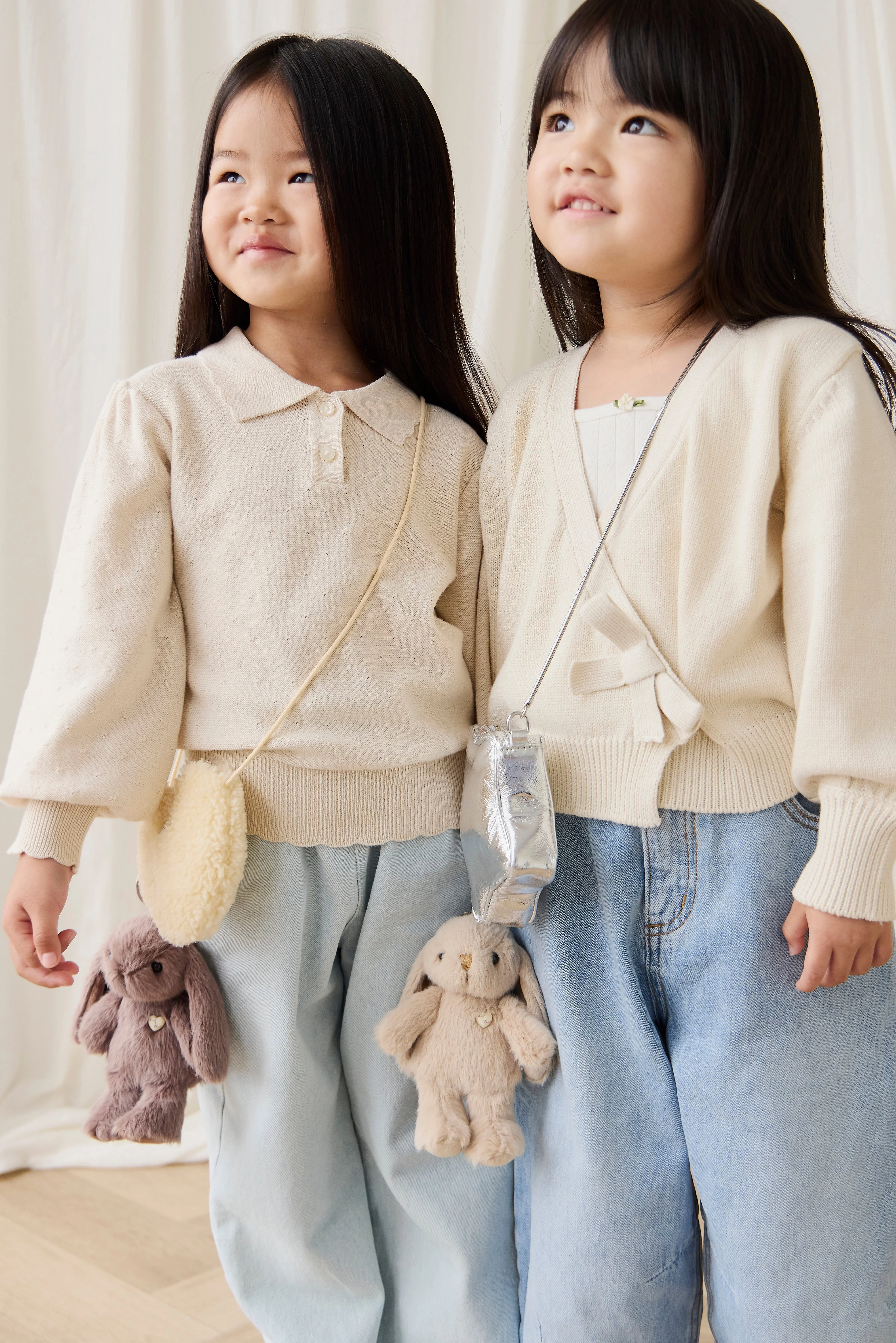 Snuggle Bunnies - Penelope Keyring - Caramel - Image 3