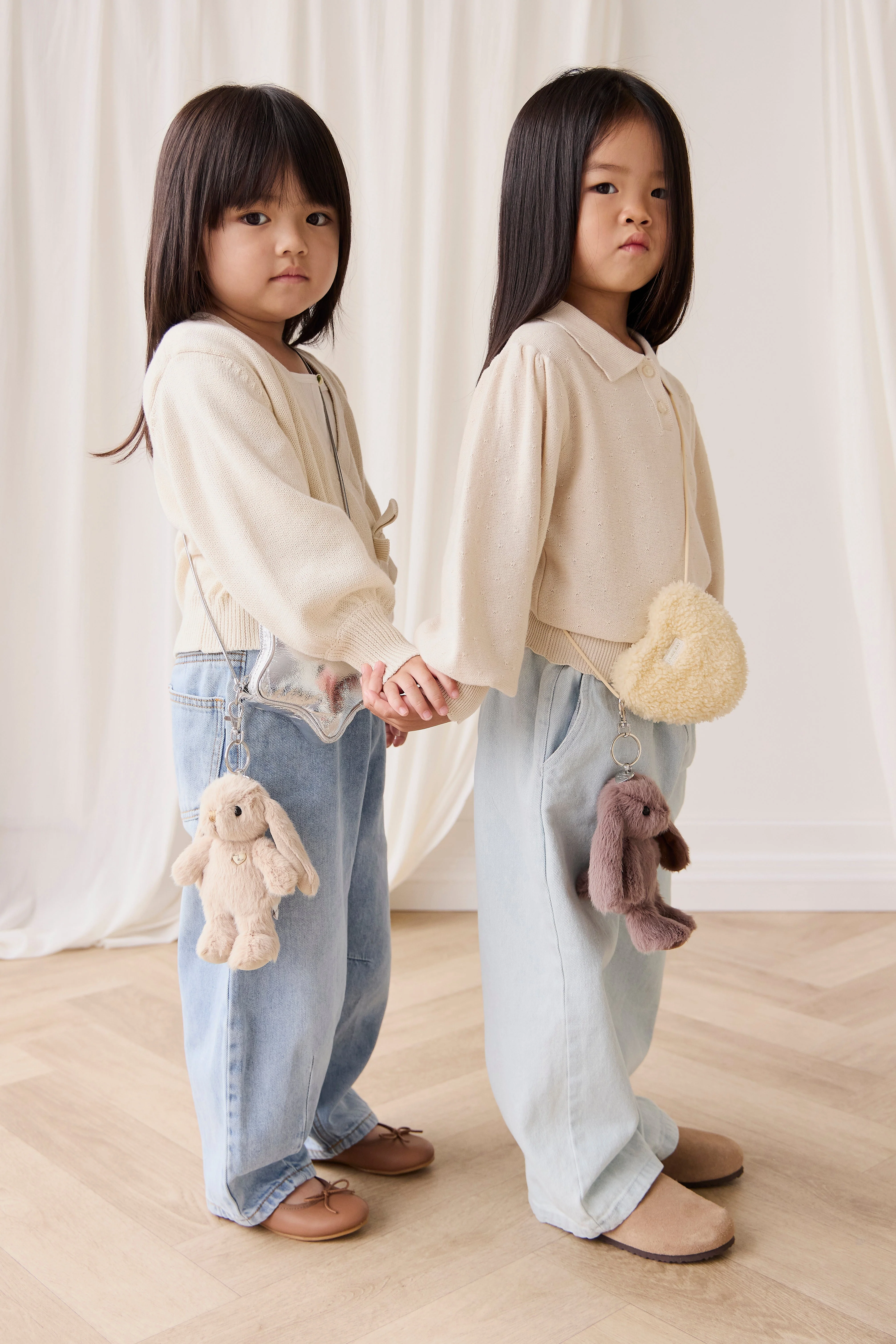 Snuggle Bunnies - Penelope Keyring - Caramel - Image 5