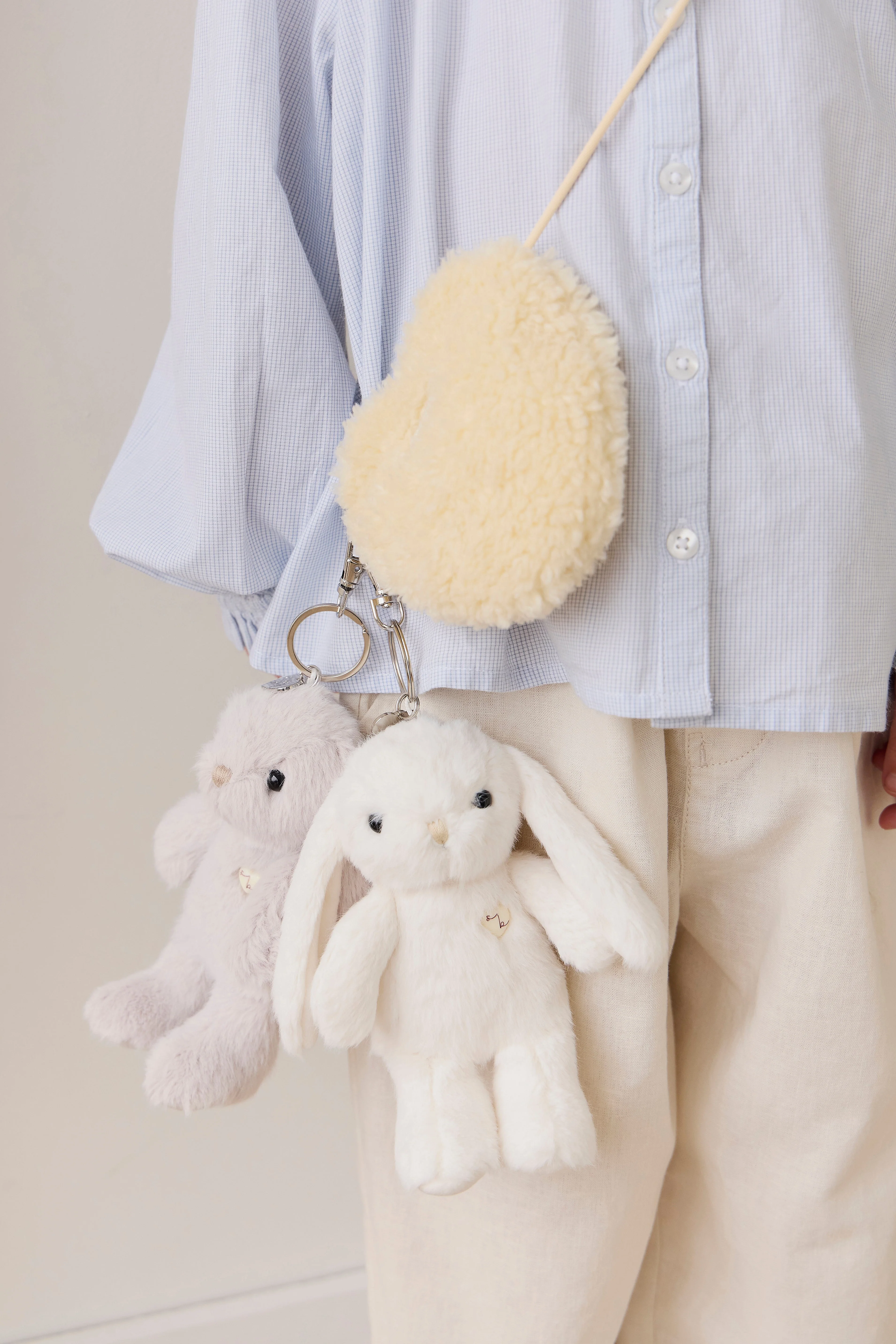 Snuggle Bunnies - Penelope Keyring - Marshmallow - Image 4