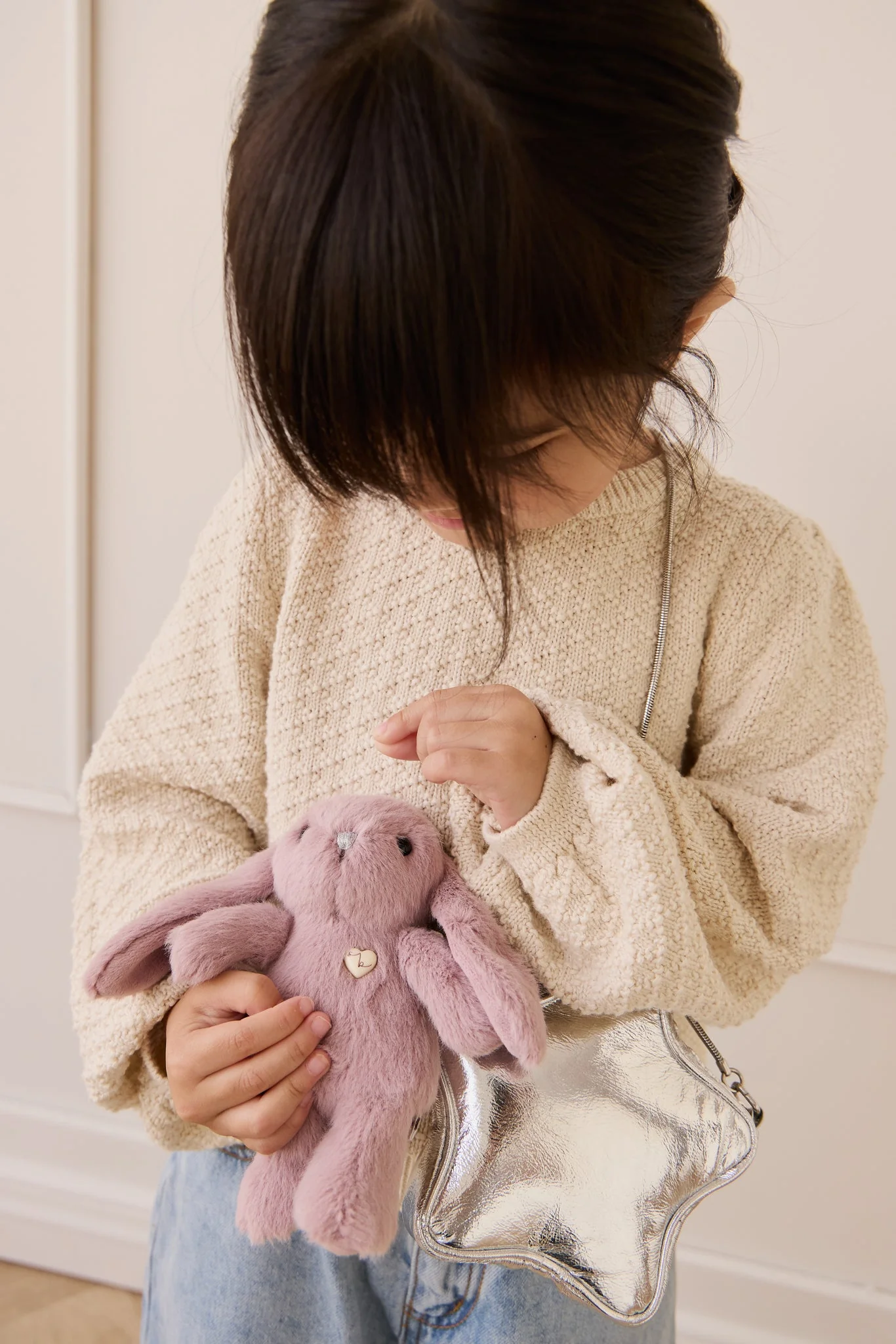 Snuggle Bunnies - Penelope Keyring - Periwinkle - Image 6