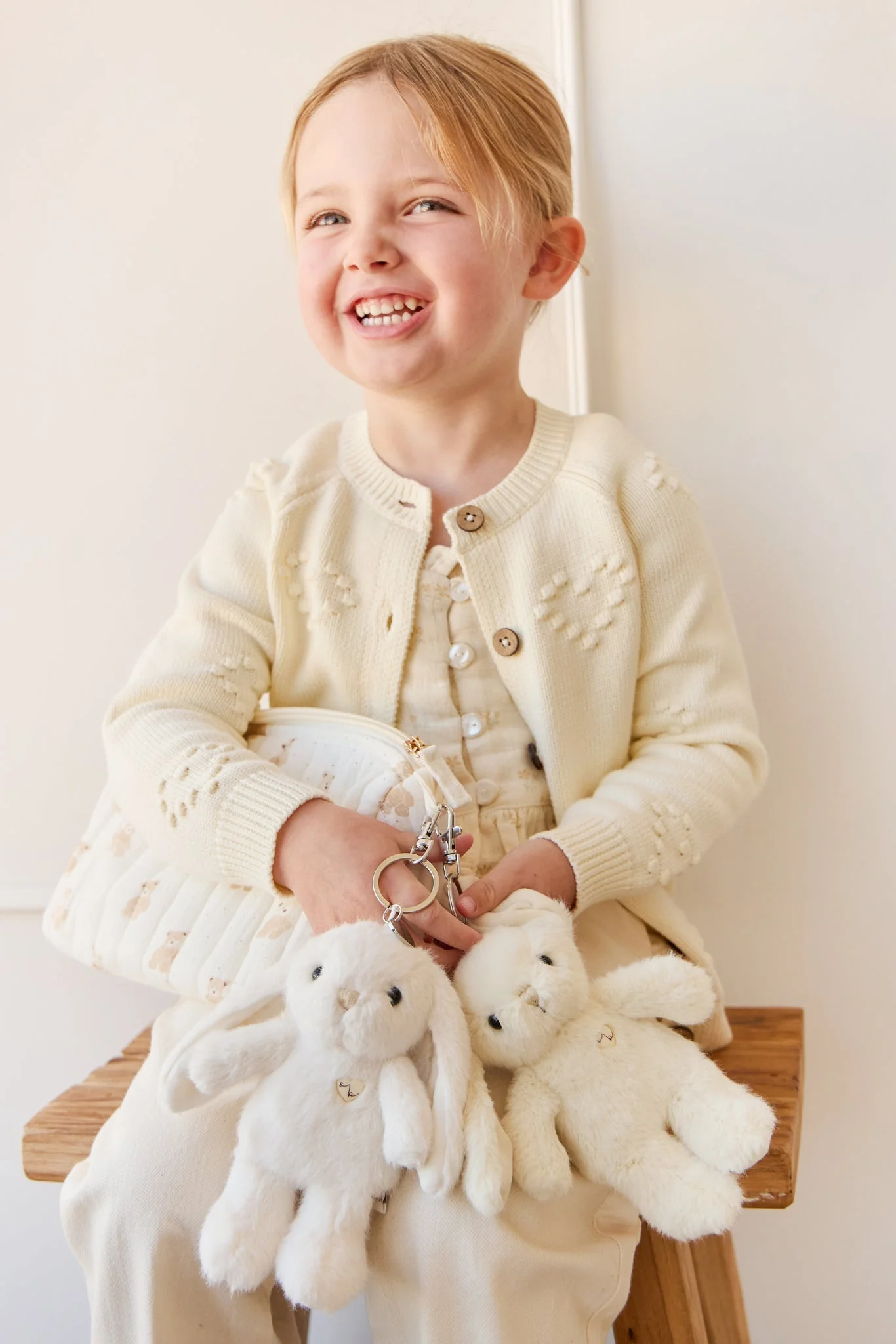 Snuggle Bunnies - Penelope Keyring - Sunshine - Image 3