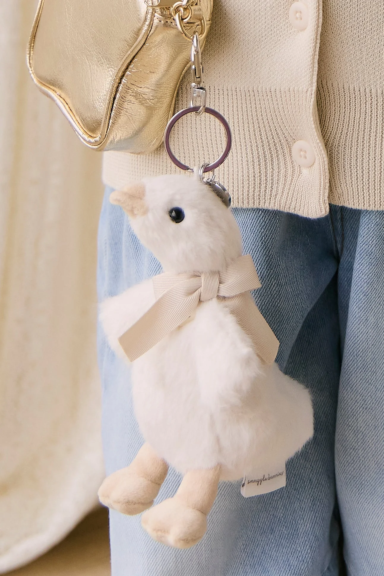 Snuggle Bunnies - Rosie Keyring - Rosie the Duck - Image 2