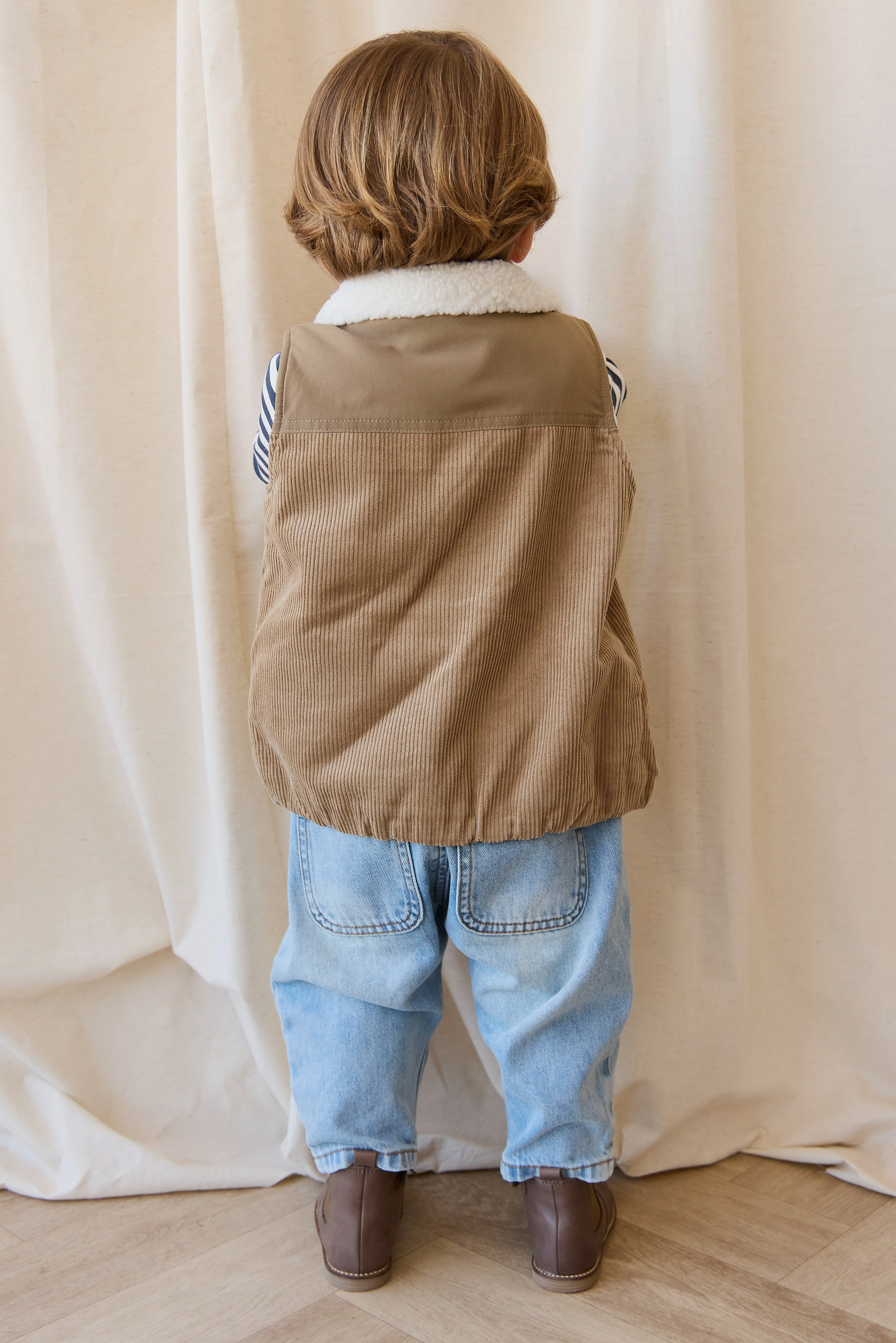 Spencer Vest - Brioche/Pecan - Image 4
