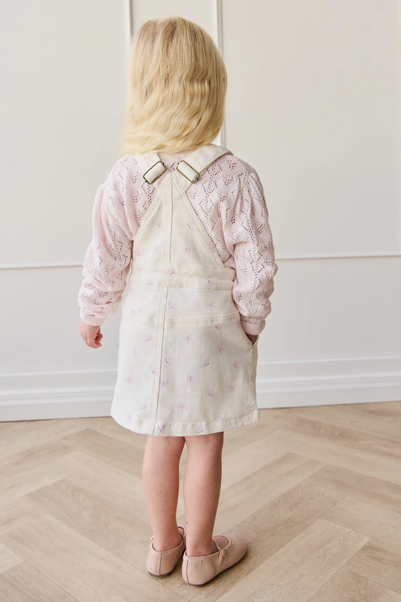 Vintage Overall Dress - Parchment Jamie's Atrium - Image 5