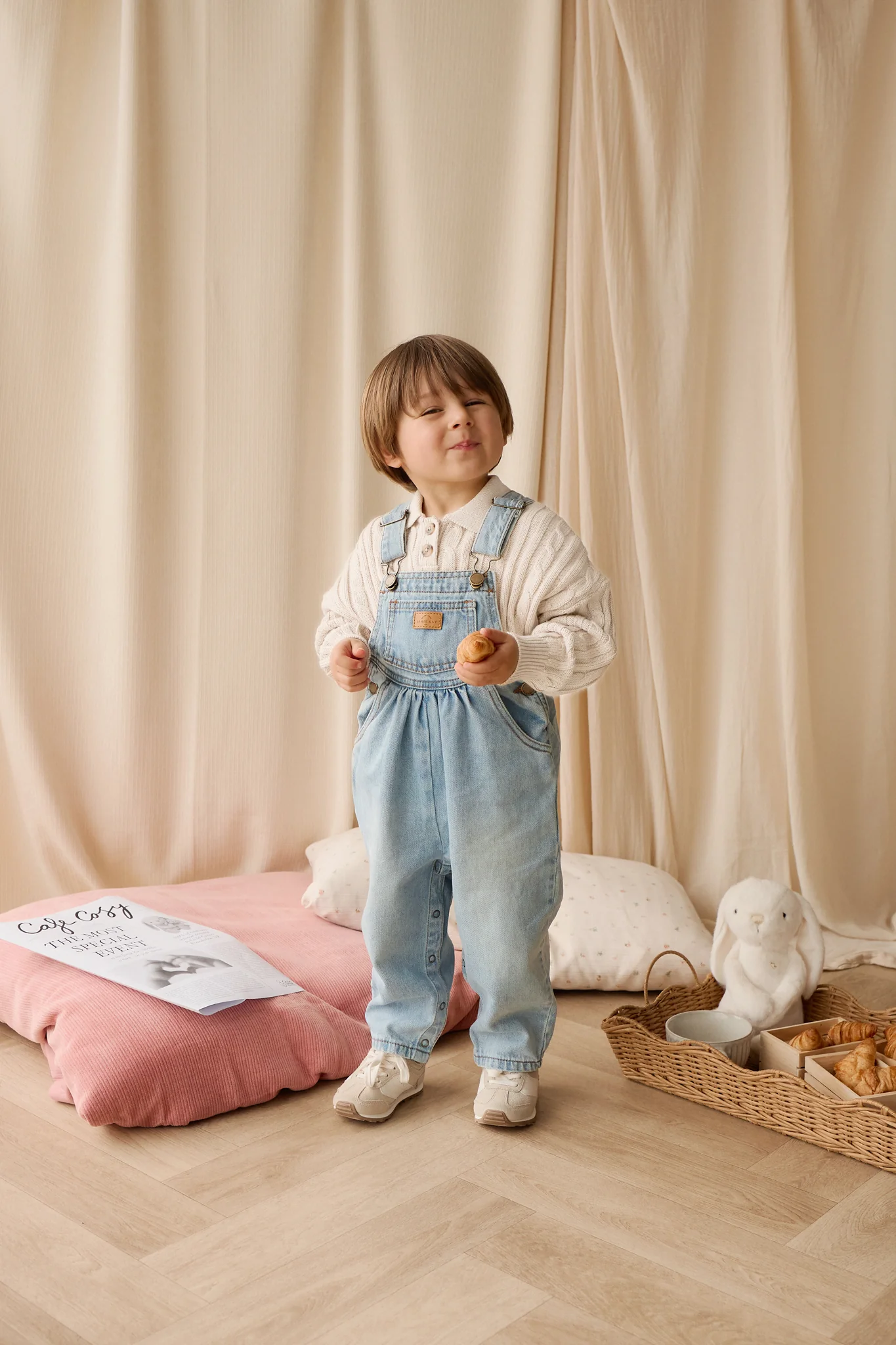 Wade Knitted Jumper - Cloud - Image 4
