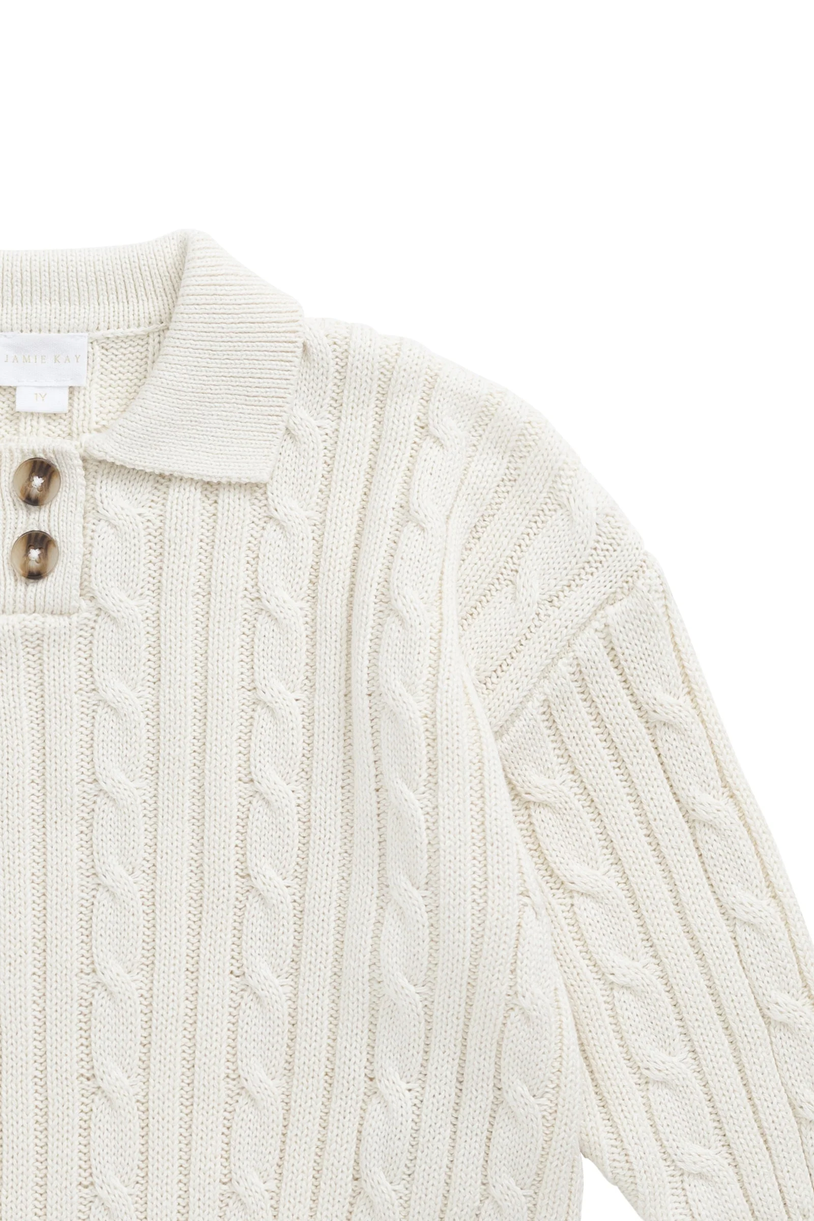 Wade Knitted Jumper - Cloud - Image 9