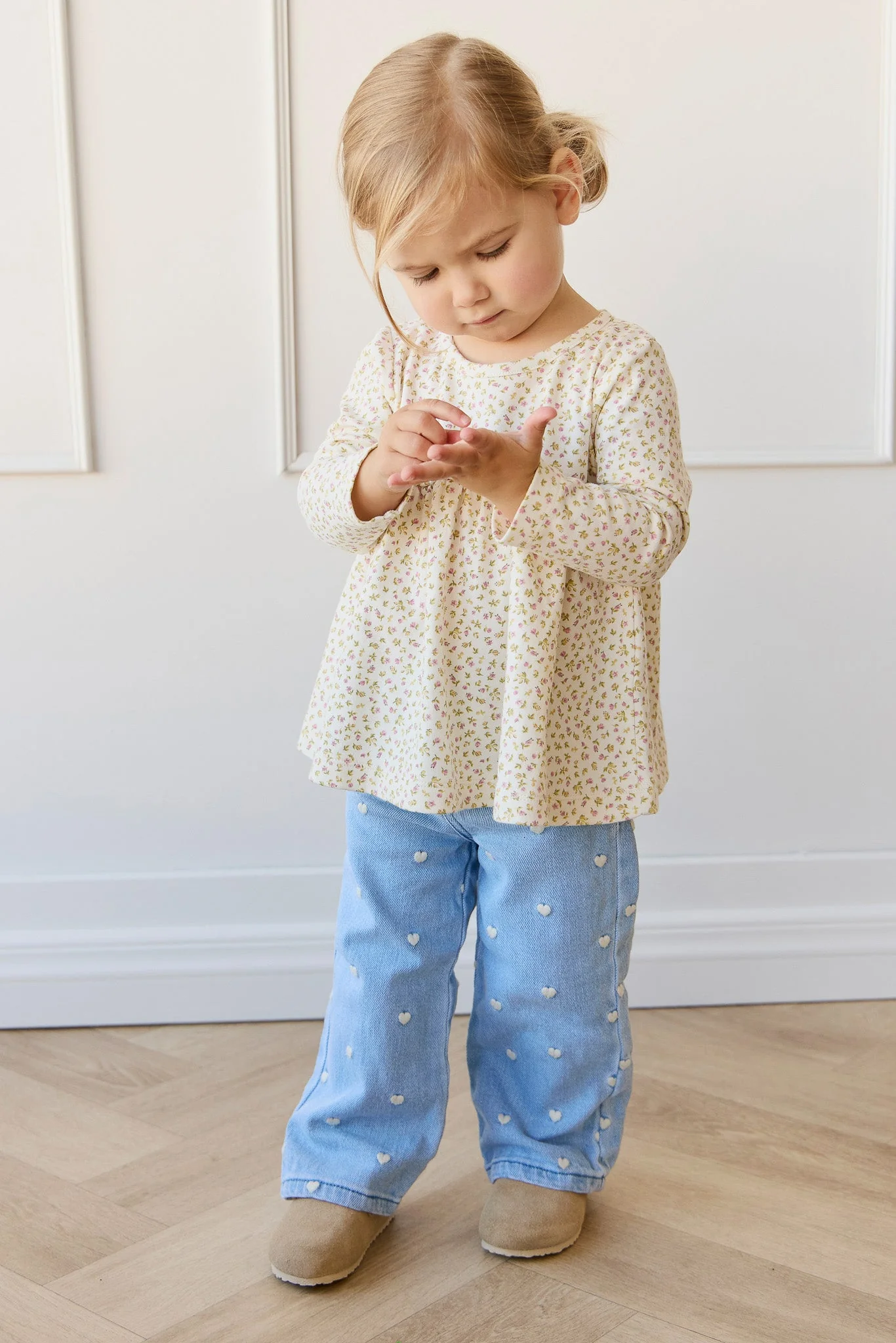 Yvette Pant - Petite Heart Denim - Image 4